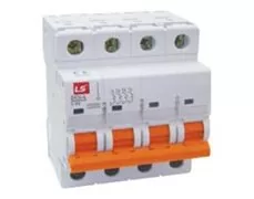 ΑΣΦΑΛΕΙΑ ΡΑΓΑΣ 4P C 63A 10kA 400VAC BKN-b LG 1