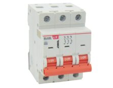 ΑΣΦΑΛΕΙΑ ΡΑΓΑΣ 3P D 63A 6kA 415VAC BKJ63N LG