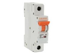 ΑΣΦΑΛΕΙΑ ΡΑΓΑΣ 1P B 16A 6kA 230/400VAC EPB-63M MAXGE   12 TEMAXIA