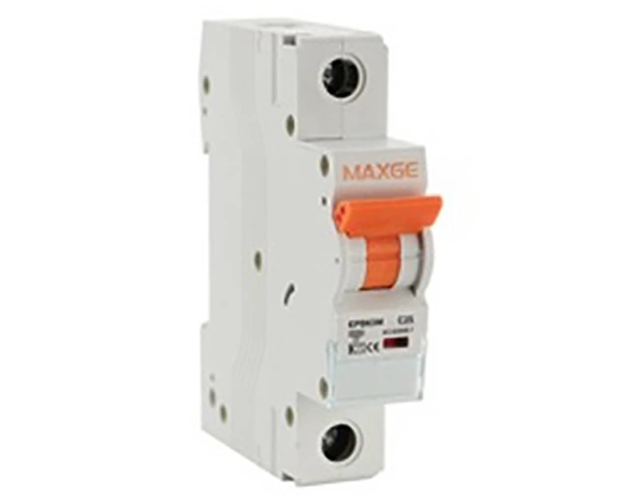 ΑΣΦΑΛΕΙΑ ΡΑΓΑΣ 1P C 25A 6kA 230/400VAC EPB-63M MAXGE