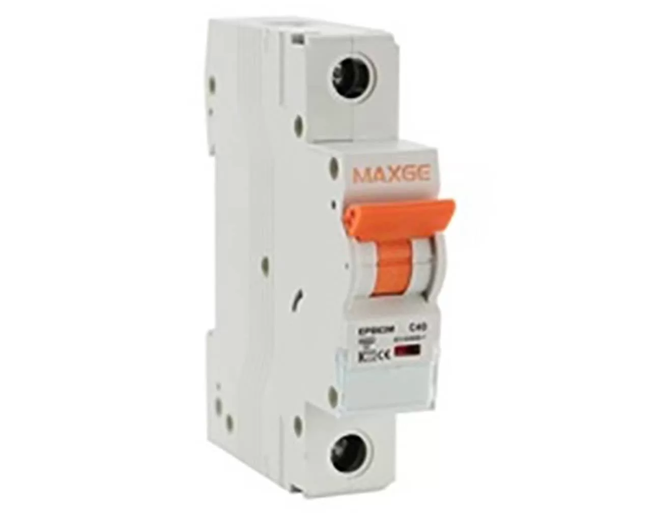 ΑΣΦΑΛΕΙΑ ΡΑΓΑΣ 1P C 40A 6kA 230/400VAC EPB-63M MAXGE 3 ΑΣΦΑΛΕΙΑ ΡΑΓΑΣ 1P C 40A 6kA 230/400VAC EPB-63M MAXGE