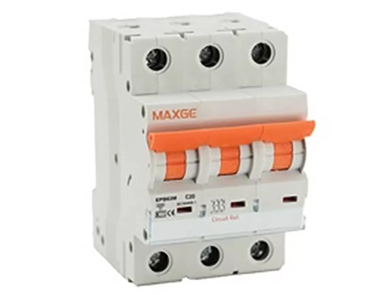 ΑΣΦΑΛΕΙΑ ΡΑΓΑΣ 3P C 20A 6kA 400VAC EPB-63M MAXGE 3 ΑΣΦΑΛΕΙΑ ΡΑΓΑΣ 3P C 20A 6kA 400VAC EPB-63M MAXGE