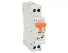 ΑΣΦΑΛΕΙΑ ΡΑΓΑΣ 1P+N C 16A 6kA 230VAC EPB-DPN MAXGE