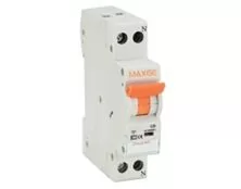 ΑΣΦΑΛΕΙΑ ΡΑΓΑΣ 1P+N C 25A 6kA 230VAC EPB-DPN MAXGE