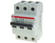 ΑΣΦΑΛΕΙΑ ΡΑΓΑΣ 3P C 25A 6kA 400VA S03 ABB