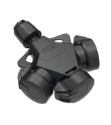 ADAPTOR ΒΙΟΜΗΧΑΝΙΚΟ 3 ΘΕΣΕΩΝ ΚΑΟΥΤΣΟΥΚ ΜΕ ΚΑΠΑΚΙ IP54 ΜΑΥΡΟ 253822-ss PCE