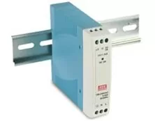 ΤΡΟΦΟΔΟΤΙΚΟ ΡΑΓΑΣ 10W/24VDC/0.42A PFC ULTRA SLIM MDR-10-24 MEAN WELL