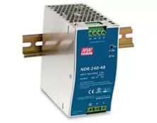 ΤΡΟΦΟΔΟΤΙΚΟ ΡΑΓΑΣ 240W/48VDC/5A PFC SLIM NDR-240-48 MEAN WELL