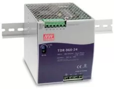ΤΡΟΦΟΔΟΤΙΚΟ ΡΑΓΑΣ 960W/48V/20A SLIM 3Φ TDR-960-48 MEAN WELL 1