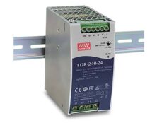 ΤΡΟΦΟΔΟΤΙΚΟ ΡΑΓΑΣ 240W/24VDC/10A PFC SLIM 2Φ, 3Φ TDR-240-24 MEAN WELL
