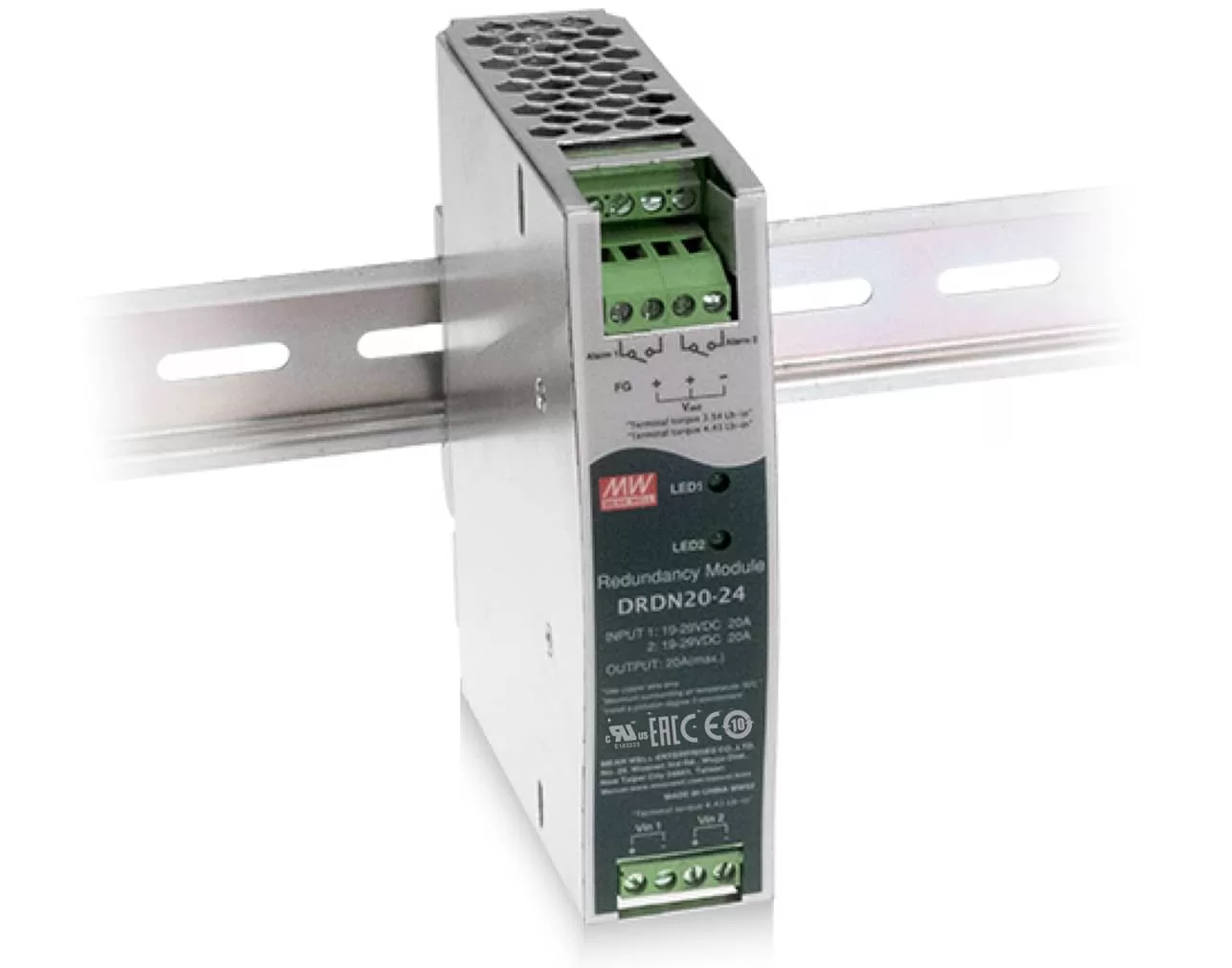 MODULE REDUNDANT ΡΑΓΑΣ 12V/20A DRDN20-12 MEAN WELL 3 MODULE REDUNDANT ΡΑΓΑΣ 12V/20A DRDN20-12 MEAN WELL