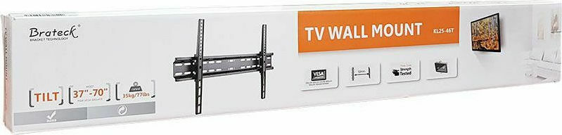 Brateck KL25-46T Βάση Τηλεόρασης Τοίχου έως 70" και 35kg - Image 3
