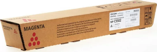 Ricoh 842022 Γνήσιο Toner Laser Εκτυπωτή Ματζέντα 22500 Σελίδων