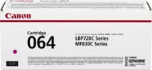 Canon 064 Γνήσιο Toner Laser Εκτυπωτή Ματζέντα (4933C001)