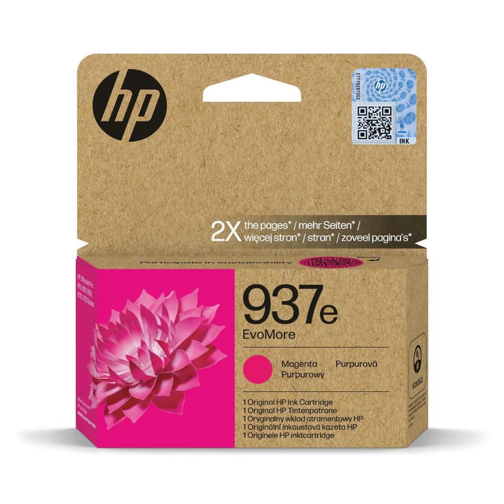 HP Μελάνι Inkjet No.937e Magenta (4S6W7N)
