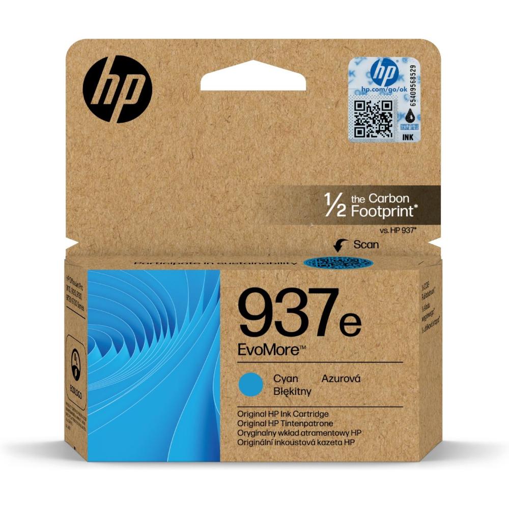 HP Μελάνι Inkjet No.937e Cyan (4S6W6N)
