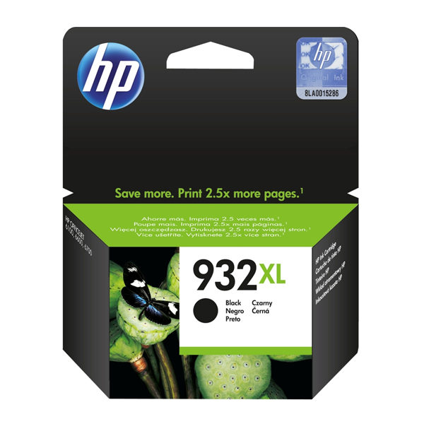 HP Μελάνι Inkjet No.932XL Black (CN053A)