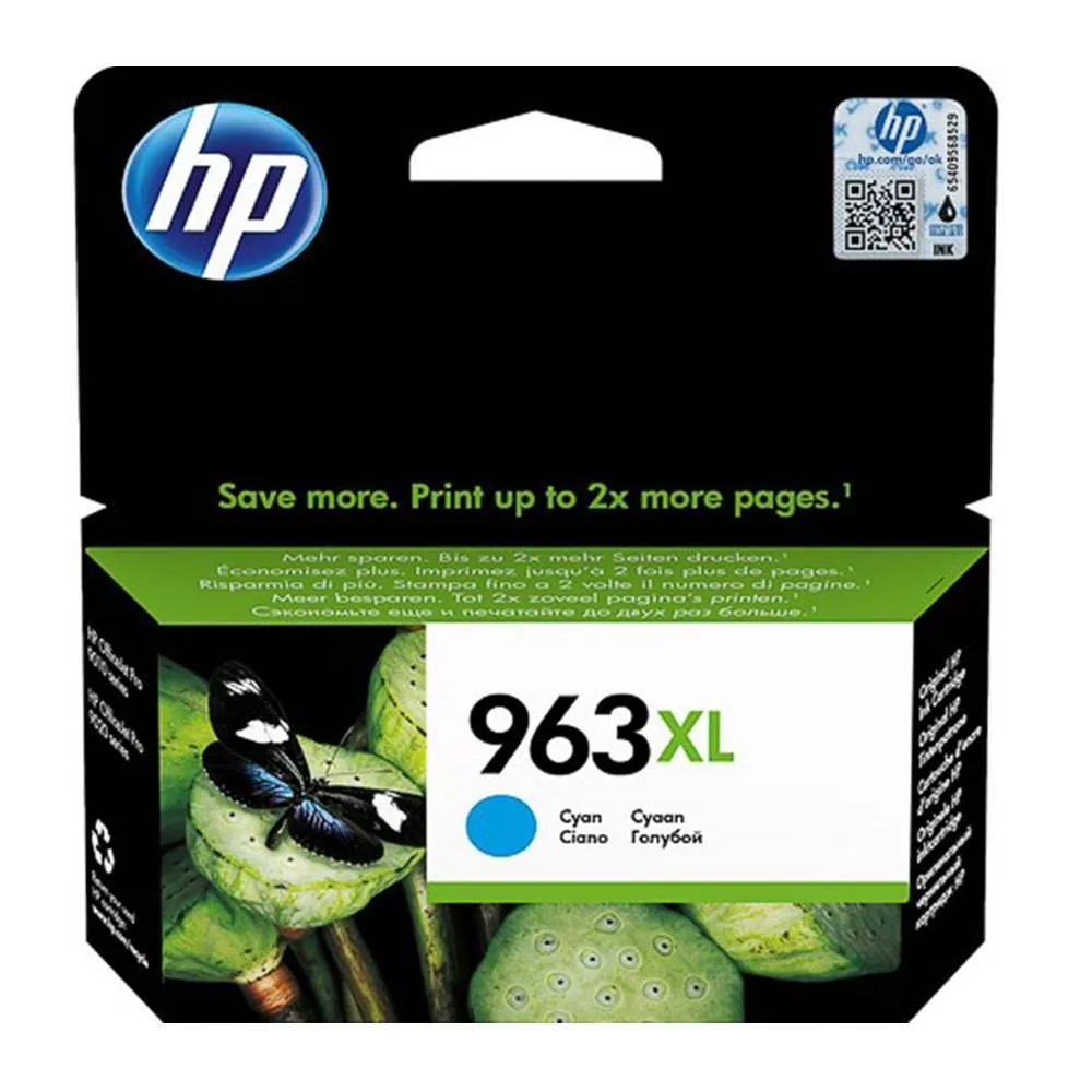 HP Μελάνι Inkjet No.963XL HC Cyan (3JA27AE) 3 HP Μελάνι Inkjet No.963XL HC Cyan (3JA27AE)