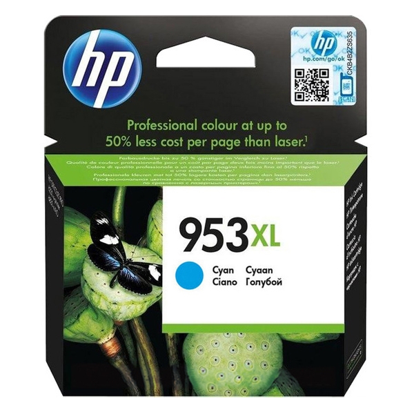 HP Μελάνι Inkjet 953XL Cyan (F6U16AE)