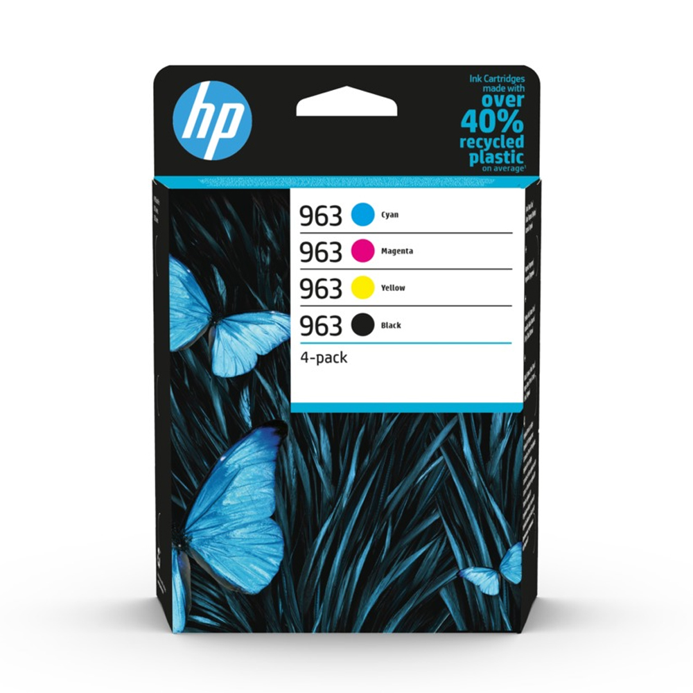 HP Μελάνι Inkjet 963 4-Pack CMYK (6ZC70AE)