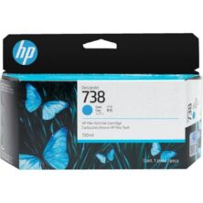 HP Μελάνι Inkjet No.738 130-ML Cyan DesignJet (498N5A)