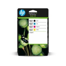 HP Μελάνι Inkjet No.937 CMYK 4-Pack (6C400NE)