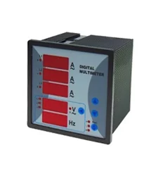 ΟΡΓΑΝΟ ΠΙΝΑΚΟΣ ΑΜΠΕΡΟΜΕΤΡΟX3+ΒΟΛΤΟΜΕΤΡΟ+ΣΥΧΝΟΜΕΤΡΟ ΨΗΦΙΑΚΟ AC 96X96 ΜΕΣΩ ΜΕΤΑΣΧ/5Α 3Φ AB-J3A6VF9 CNB