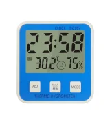 ΘΕΡΜΟΜΕΤΡΟ-ΥΓΡΟΜΕΤΡΟ ΨΗΦΙΑΚΟ ΜΕ ΡΟΛΟΪ ΜΠΛΕ DC107 CHR