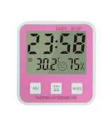 ΘΕΡΜΟΜΕΤΡΟ-ΥΓΡΟΜΕΤΡΟ ΨΗΦΙΑΚΟ ΜΕ ΡΟΛΟΪ ΡΟΖ DC107 CHR