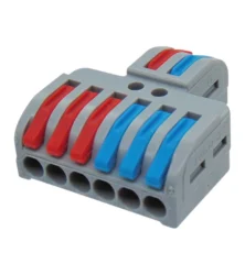 Κλεμα Διακλαδωσης Ταχειας Συνδεσης 2p 6p 4mm² Lt-623 Hnm Τεμάχια:50 02.017.0041