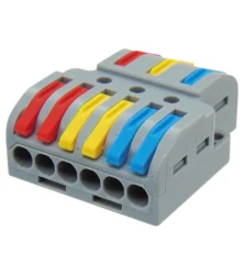 Κλεμα Διακλαδωσης Ταχειας Συνδεσης 3p 6p 4mm² Lt-633 Hnm Τεμάχια:25 02.017.0042