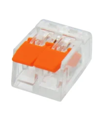 Κλέμα Ταχείας Σύνδεσης 2 θέσεων 4mm² PCT-412 HNM (02.017.0032)   100TEMAX