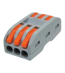 Κλεμα Ταχειας Συνδεσης 3p 3p 4mm² Pct-223 Hnm Τεμάχια:50 02.017.0037