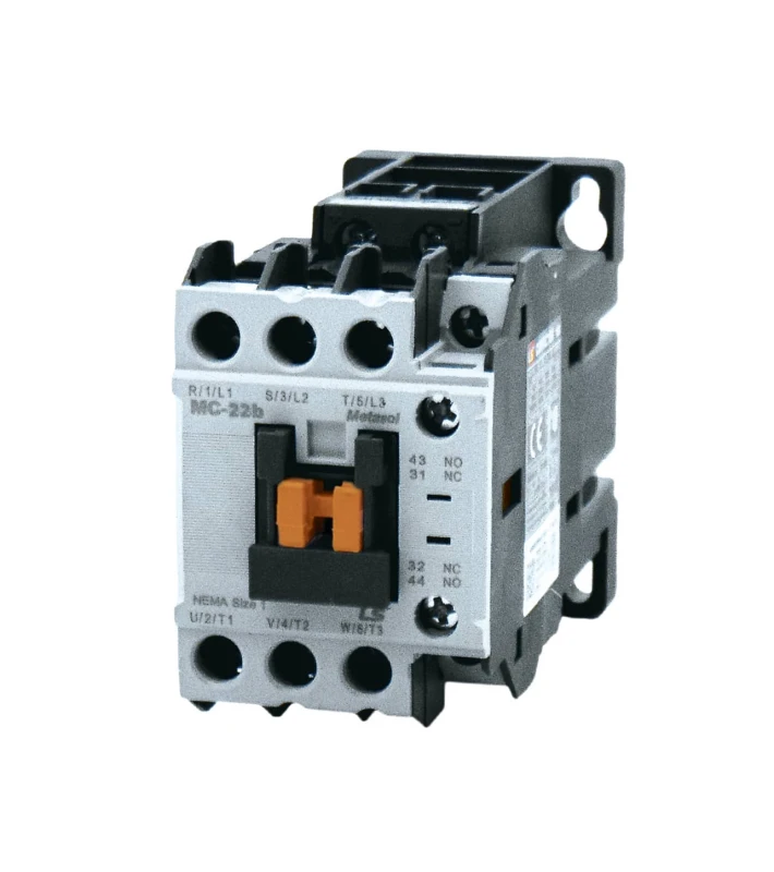 RELAY ΙΣΧΥΟΣ 3P 11KW 440VAC 1NO1NC MC-22b METASOL LG