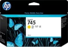 HP 745 Γνήσιο Μελάνι Εκτυπωτή InkJet Κίτρινο (F9J96A)