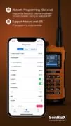 SenHaix 8800 Επαγγελματικός VHF/UHF Πομποδέκτης με Bluetooth 8