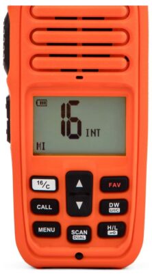 Jopix 616P Ασύρματος Πομποδέκτης VHF Marine 5W  - Πορτοκαλί