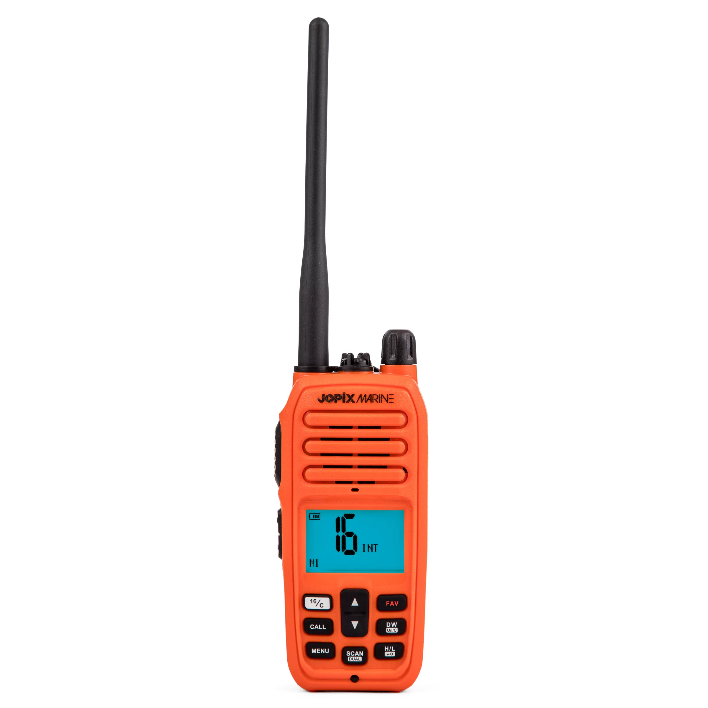 Jopix 616P Ασύρματος Πομποδέκτης VHF Marine 5W - Πορτοκαλί 5 Jopix 616P Ασύρματος Πομποδέκτης VHF Marine 5W - Πορτοκαλί - Image 3