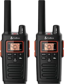 Cobra RX380 (2-Pack) – Walkie Talkies Ανθεκτικά στον Καιρό με Εύχρηστο Σχεδιασμό για Εξωτερικές Δραστηριότητες