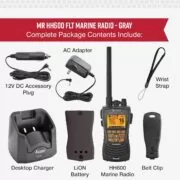 Cobra MR HH600 FLT VHF Marine Ασύρματος με GPS & Bluetooth 2