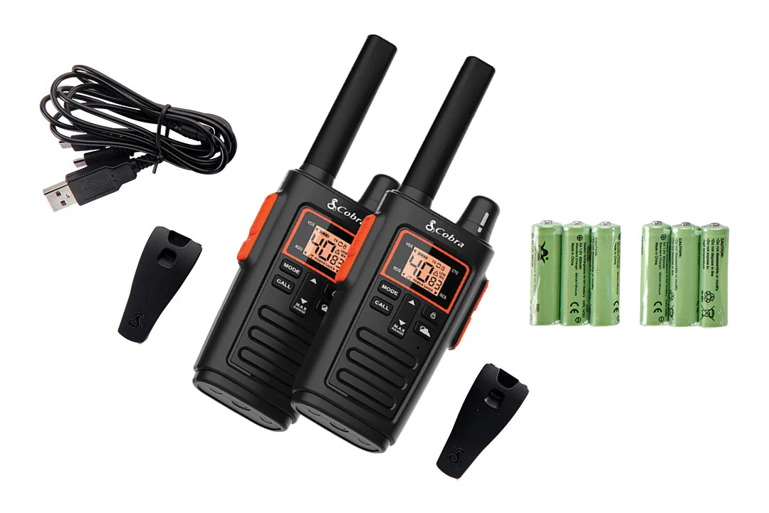 Cobra RX380 (2-Pack) – Walkie Talkies Ανθεκτικά στον Καιρό με Εύχρηστο Σχεδιασμό για Εξωτερικές Δραστηριότητες - Image 2