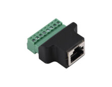 E-zy EZ-RJ45F8P RJ45 Female To 8 Pin Removable Terminal Screw Adapter