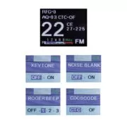 PNI Escort HP 8900 Πομποδέκτης CB Multi-Standard, οθόνη 1.77 (AM,FM) 8