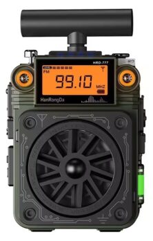 Hanrongda HRD-777 Ραδιοφωνικός Δέκτης Πλήρους Φάσματος FM/MW/SW//WB με Bluetooth