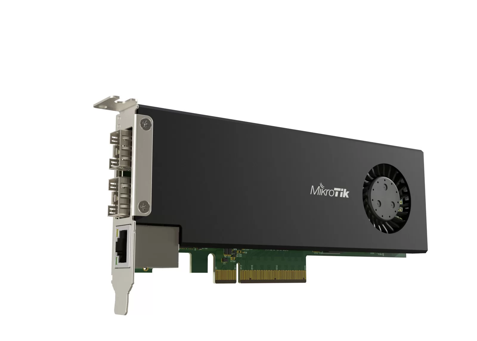 MikroTik CCR2004-1G-2XS-PCIe Cloud Core Router, 1x Gigabit LAN, 2xSFP28, RouterOS L6 3 MikroTik CCR2004-1G-2XS-PCIe Cloud Core Router, 1x Gigabit LAN, 2xSFP28, RouterOS L6