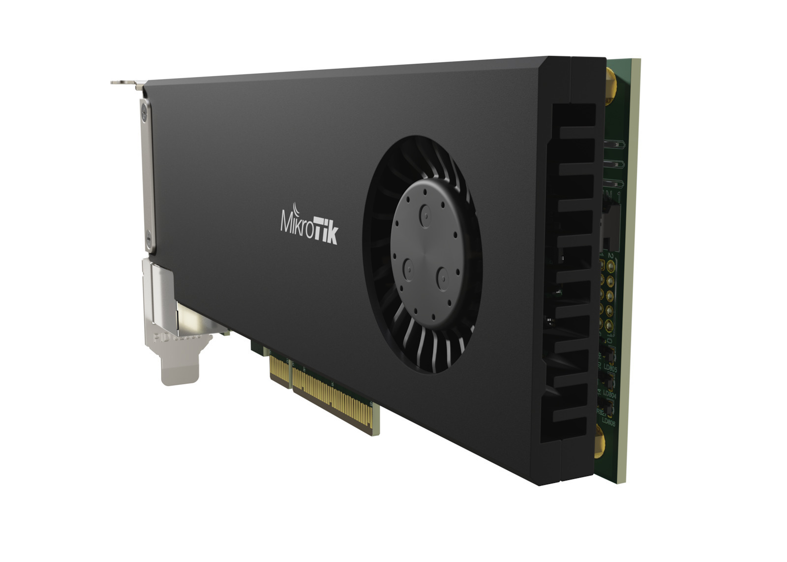 MikroTik CCR2004-1G-2XS-PCIe Cloud Core Router, 1x Gigabit LAN, 2xSFP28, RouterOS L6 - Image 3