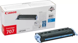 Canon 707 Γνήσιο Toner Laser Εκτυπωτή Κυανό 5000 Σελίδων (9423A004) 2