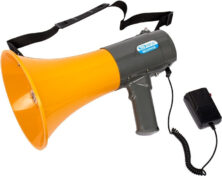 Τηλεβόας Ενισχυτή 15w 18650 Mp3 Bluetooth Hmp-205