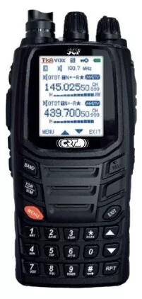 CRT 5 CF VHF/UHF Ασύρματος Πομποδέκτης + 2000 mAh 5W