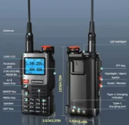 Baofeng UV-K61 Pro Ασύρματος Πομποδέκτης VHF/UHF 5W 1